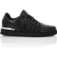 PLEIN SPORT Low-Top-Sneaker, Größe 37 in Schwarz