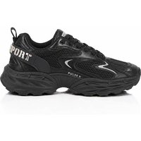 PLEIN SPORT Running-Sneaker, Größe 35 in Schwarz