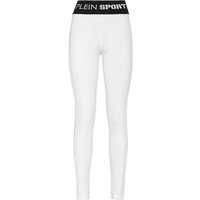 PLEIN SPORT Sportleggings BASIC, Größe XL in Weiß