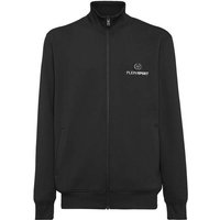 PLEIN SPORT Sweatjacke, Größe 4XL in Schwarz