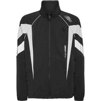 PLEIN SPORT Sweatjacke SCRATCH, Größe 3XL in Schwarz