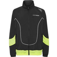 PLEIN SPORT Sweatjacke SCRATCH, Größe S in Schwarz