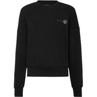 PLEIN SPORT Sweatshirt BASIC, Größe M in Schwarz
