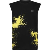 PLEIN SPORT Tanktop SPLASH, Größe L in Schwarz