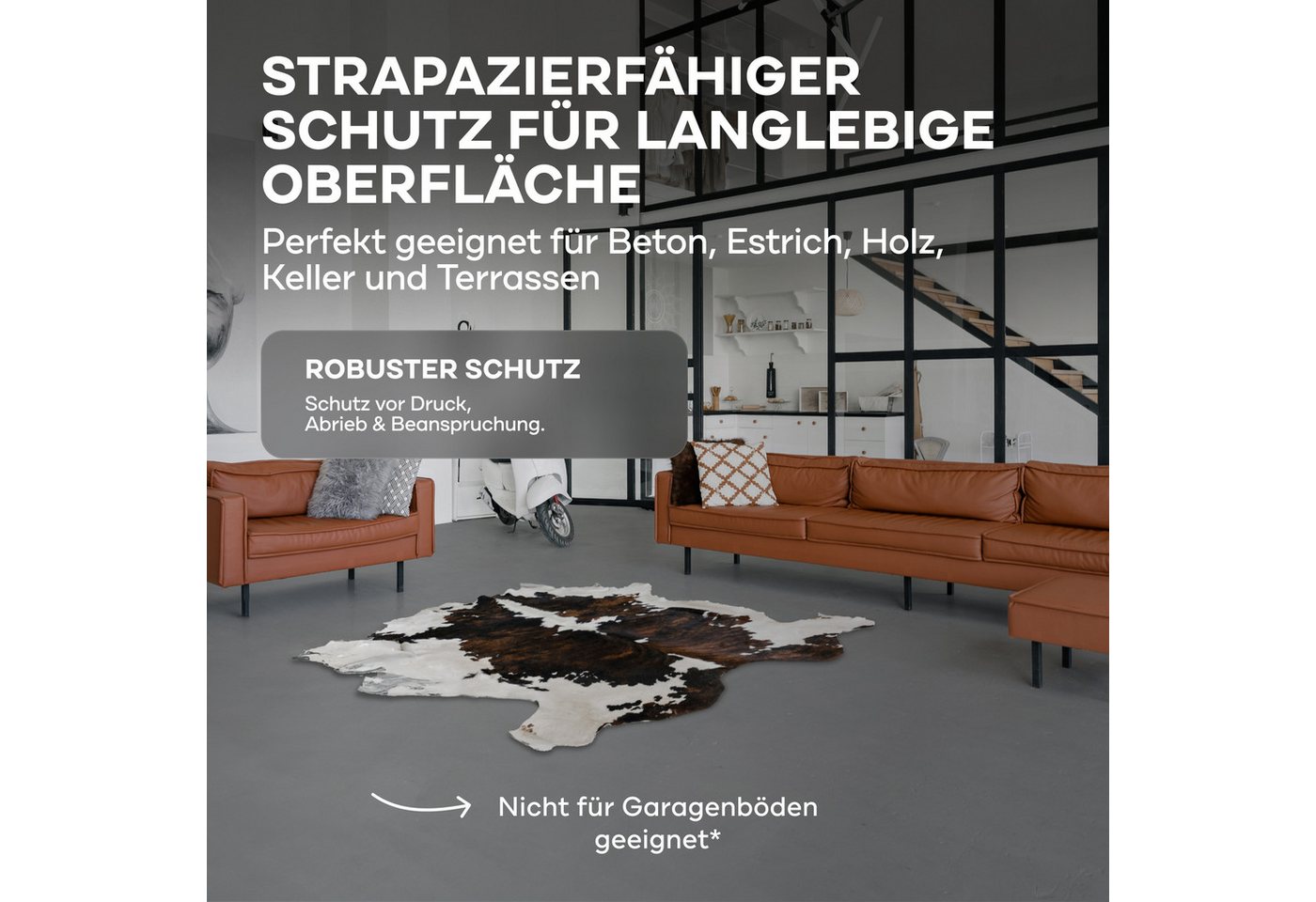 plid Bodenversiegelung Flüssigkunststoff Innen & Außen - Bodenbeschichtung - Flüssig PVC, Wasserfest – Bild 2 von 5