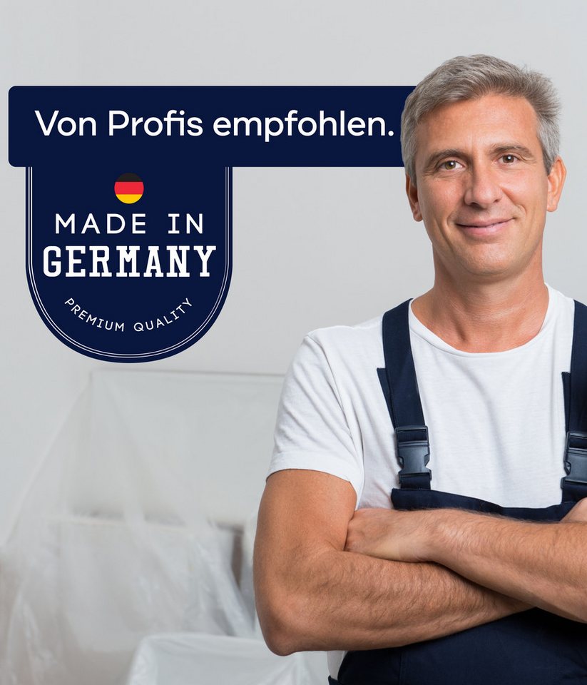 plid Wand- und Deckenfarbe Premium Anti-Schimmel-Set Schimmelschutz Schimmelbekämpfung, Schnelltrocknend, spritzarm, verarbeitungsfertig – Bild 5 von 5