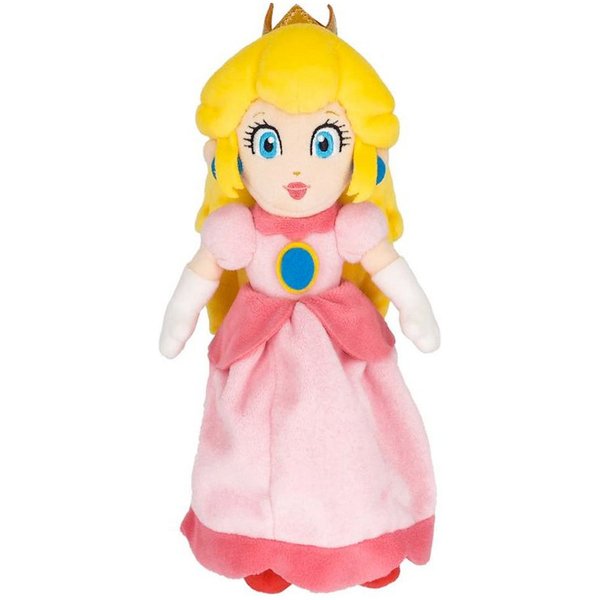 Nintendo Plüschfigur Nintendo Super Mario Plüsch Peach, 26 cm (1-St)
