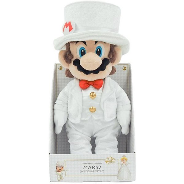 Super Mario Plüschfigur Nintendo Super Mario Plüsch Peach Bräutigam, 40 cm (1-St)
