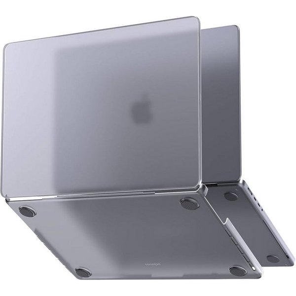 PlugUp Laptop-Hülle für MacBook Pro 16,2" Schutzhülle Transparent für MacBook Pro (M1-M5) 16,2" Zoll, Modellnummern A3428 A3429 A3186 A3403 A2991 A2780 A2485