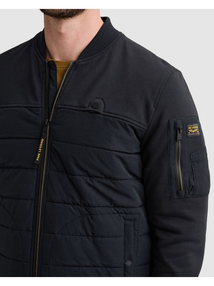 PME LEGEND Bomberjacke in gesteppter Optik, mit Reißverschluss – Bild 4 von 5