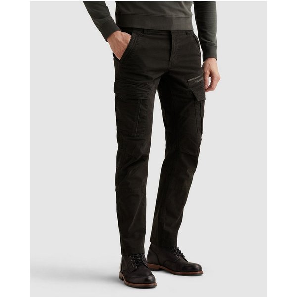 PME LEGEND Cargohose Nordrop Stretch Twill mit Logo Stickerei