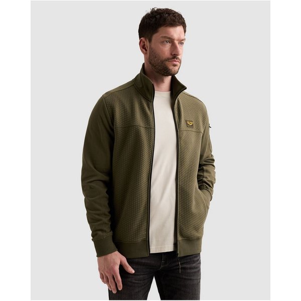 PME LEGEND Sweatjacke mit seitlichen Eingrifftaschen