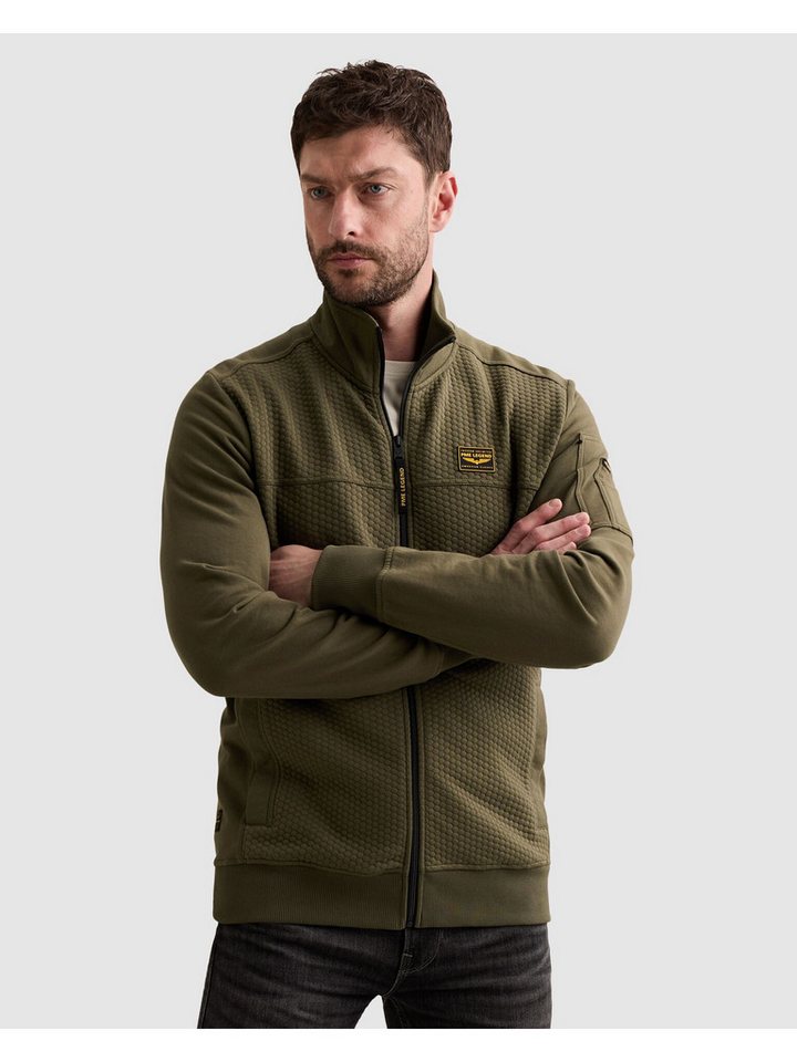 PME LEGEND Sweatjacke mit seitlichen Eingrifftaschen – Bild 2 von 5