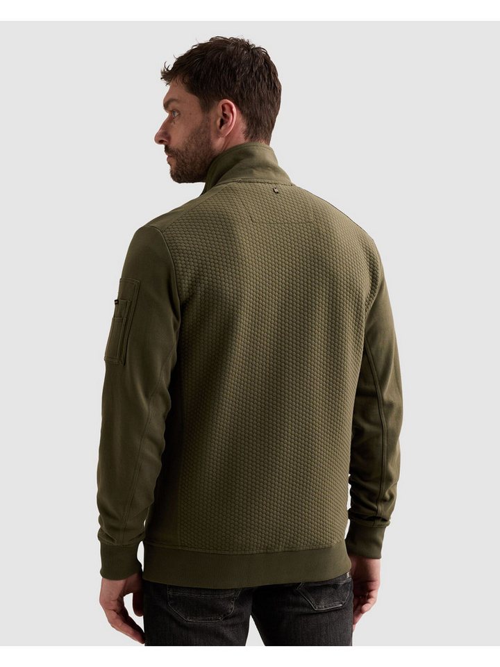 PME LEGEND Sweatjacke mit seitlichen Eingrifftaschen – Bild 3 von 5