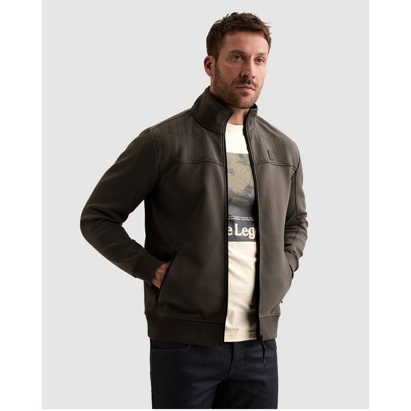PME LEGEND Sweatjacke Vorderteil mit Passe