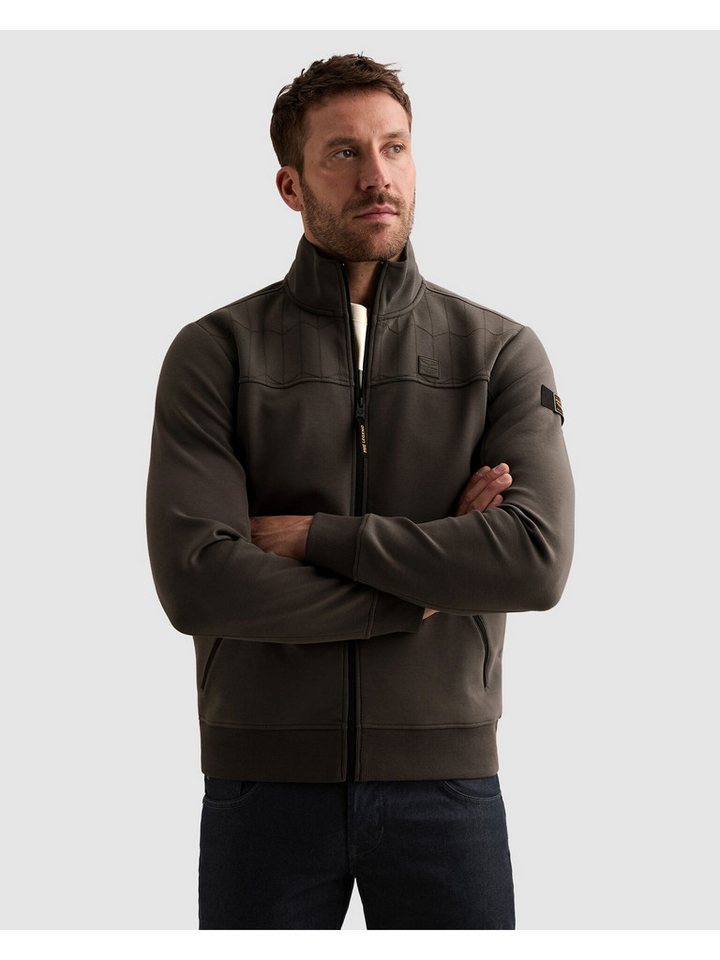 PME LEGEND Sweatjacke Vorderteil mit Passe – Bild 2 von 5