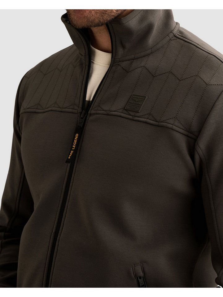 PME LEGEND Sweatjacke Vorderteil mit Passe – Bild 5 von 5