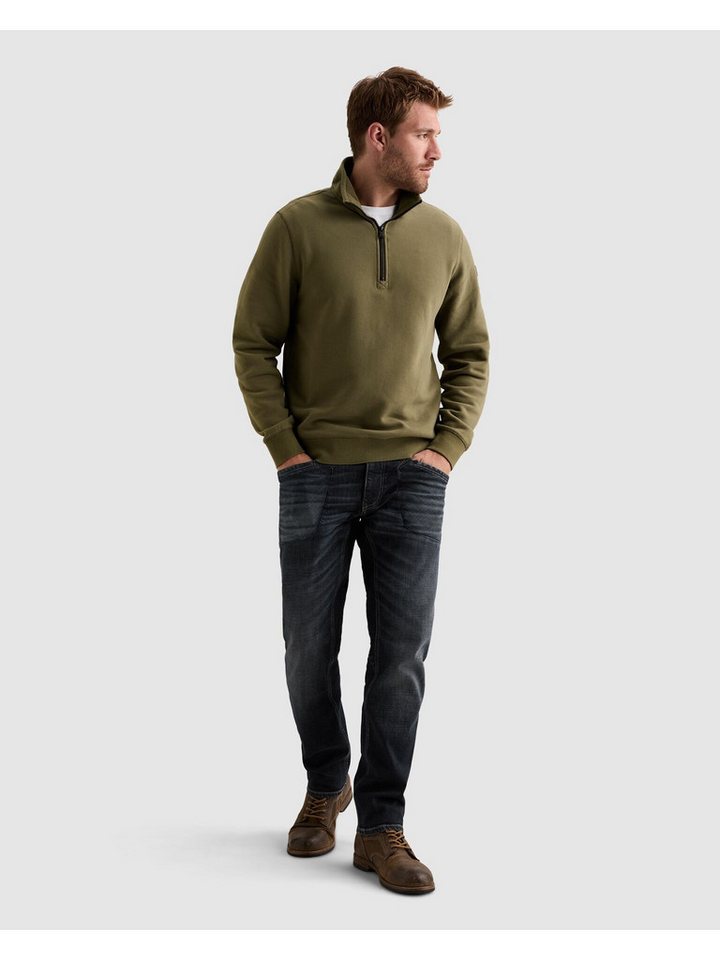 PME LEGEND Sweatshirt mit softem Griff, Baumwolle – Bild 4 von 5