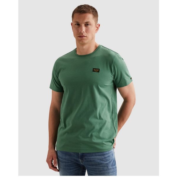 PME LEGEND T-Shirt mit Logobadge