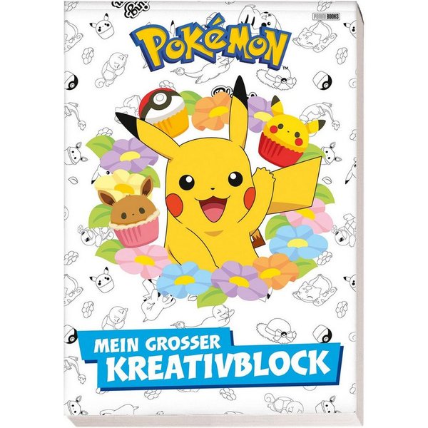 Pokémon: Mein großer Kreativblock / Panini