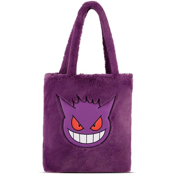 POKÉMON Shopper Gengar, Plush Tote Bag Schultertasche