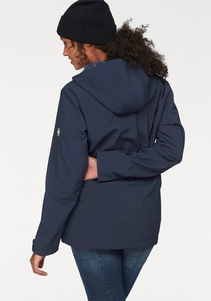 Polarino Softshelljacke für den Übergang, aus Softshell, wasserabweisend, winddicht – Bild 2 von 5