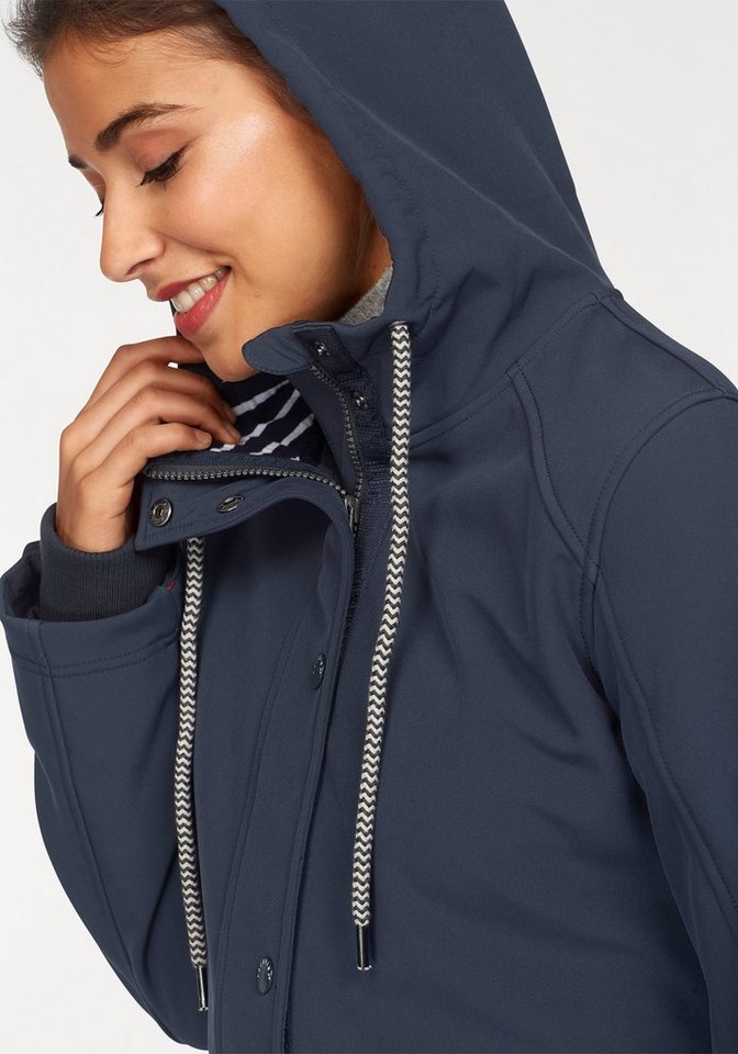 Polarino Softshellparka mit Fleece-Innenseite, aus Softshell, wasserabweisend, winddicht – Bild 3 von 5