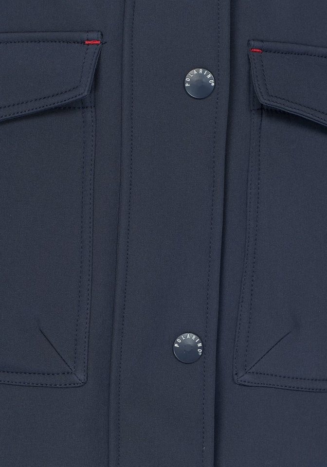 Polarino Softshellparka mit Fleece-Innenseite, aus Softshell, wasserabweisend, winddicht – Bild 5 von 5