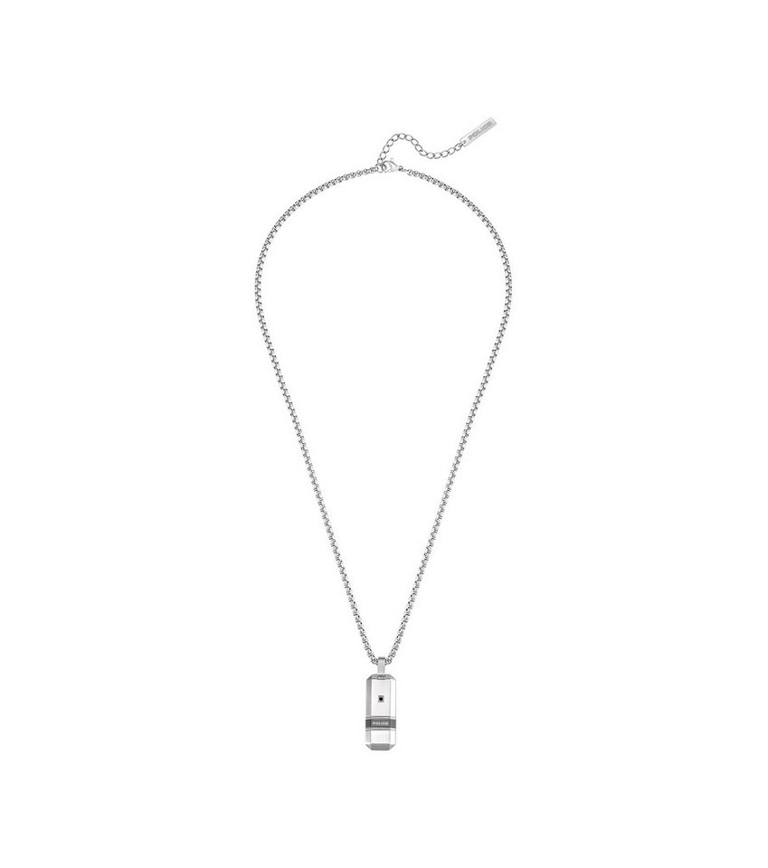 Police Kette mit Anhänger Baseline, mit Zirkonia (synth) – Bild 2 von 4