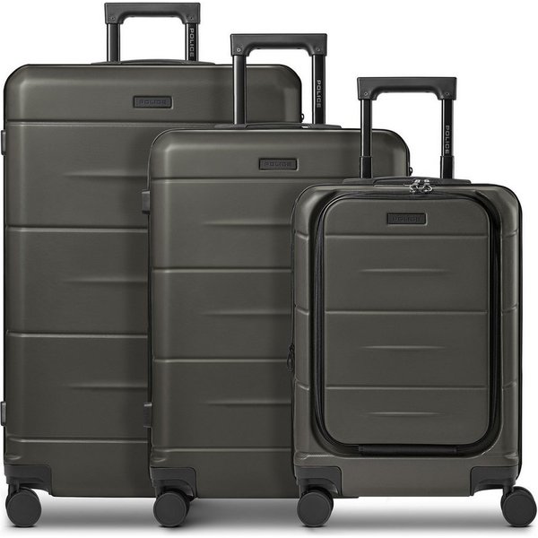 Police Trolleyset London, 4 Rollen, (3-teilig, 3 tlg), ABS