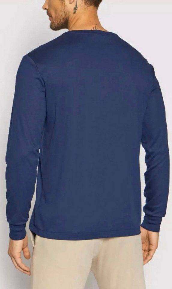 Polo Ralph Lauren Longsleeve Interlock Pony Langarm gerippter Rundhalsausschnitt und Ärmelabschlüsse – Bild 5 von 5