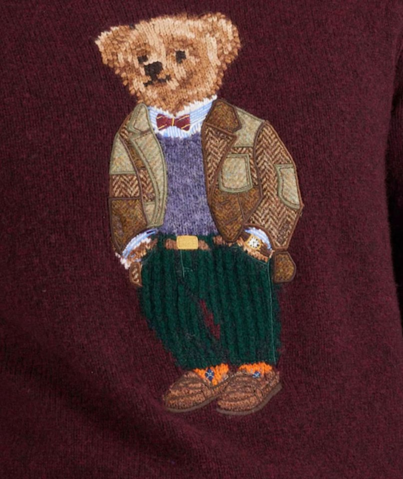 Polo Ralph Lauren Strickpullover Polo Bear Teddy Bär Strick Pullover Pulli Unisex L Sofortige Authentifizierung über das Ralph Lauren-System möglich – Bild 4 von 5