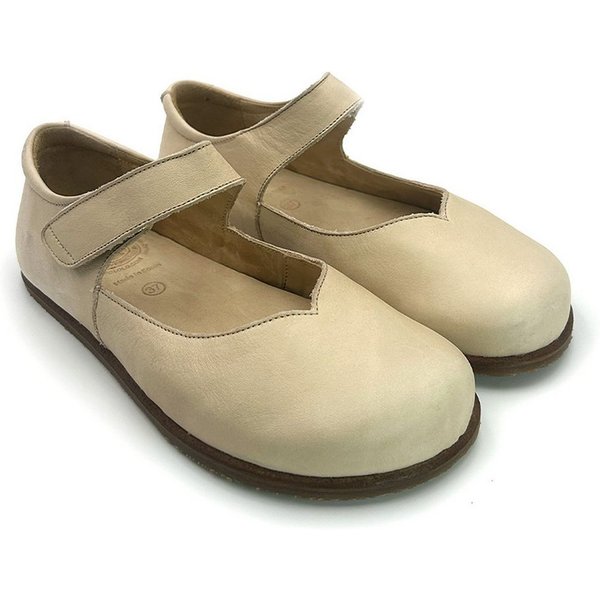 POLOLO Alma & Alina, bequemer Damen Barfußschuh aus pflanzlich gegerbtem Leder