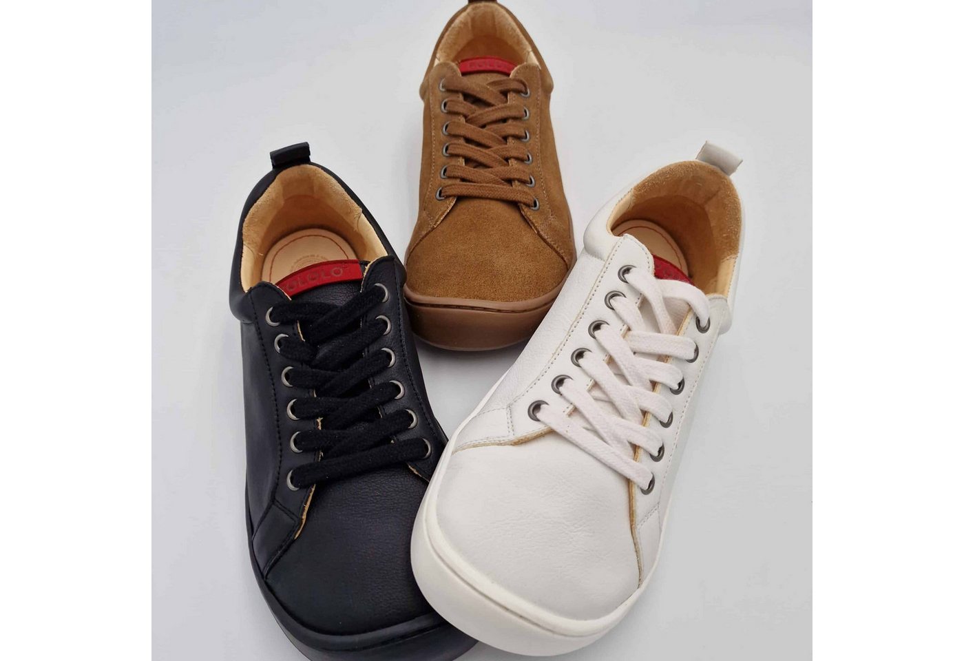 POLOLO Plus Erwachsenen Barfuß Sneaker, Barfußschuh aus natürlich gegerbtem Leder – Bild 5 von 5