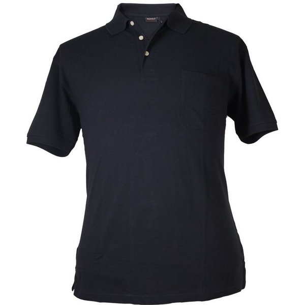 redfield Poloshirt Basic Kurzarmpolo von Redfield in Herrenübergrößen, navy