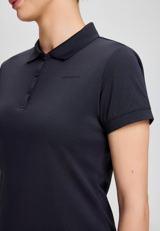 Icepeak Poloshirt ICEPEAK BAYARD mit normalem Hemdkragen, Kurzarm-Design, aus Polyester – Bild 2 von 5