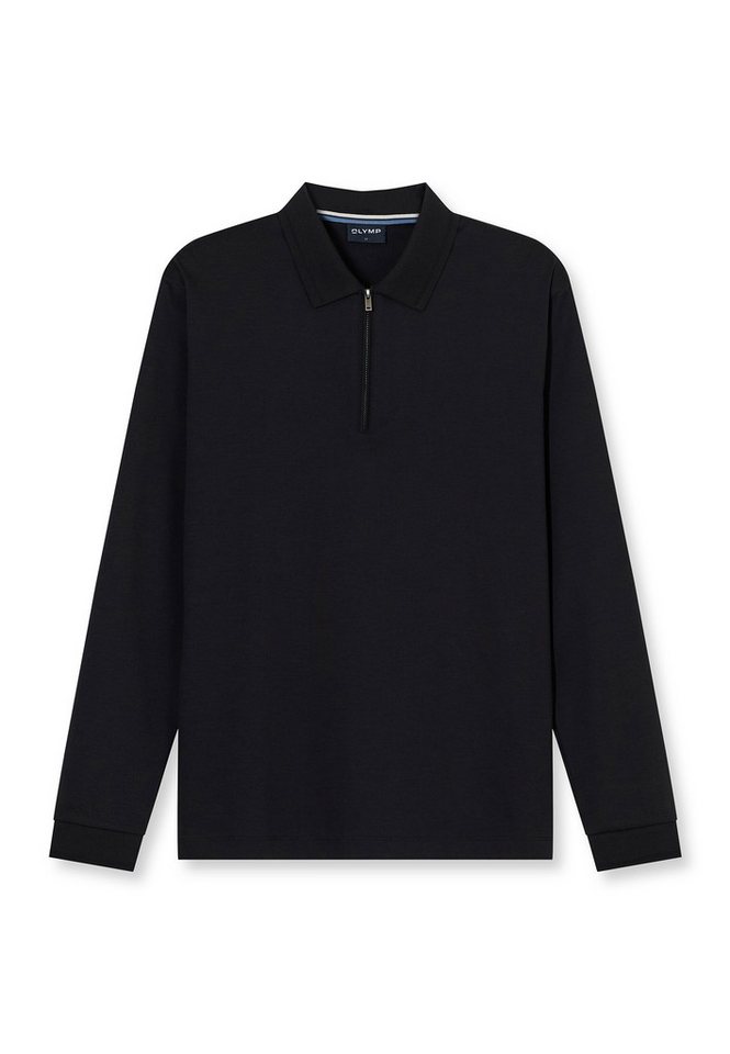 OLYMP Poloshirt OLYMP Casual Wirk, Polo langarm – Bild 2 von 5