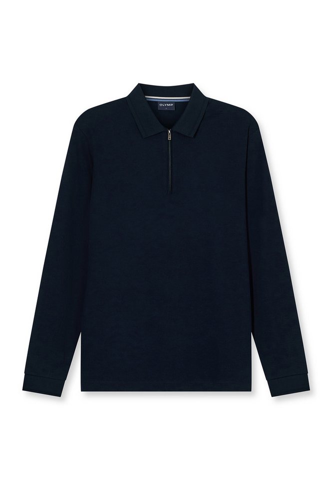 OLYMP Poloshirt OLYMP Casual Wirk, Polo langarm – Bild 2 von 5