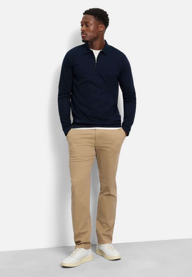 OLYMP Poloshirt OLYMP Casual Wirk, Polo langarm – Bild 3 von 5
