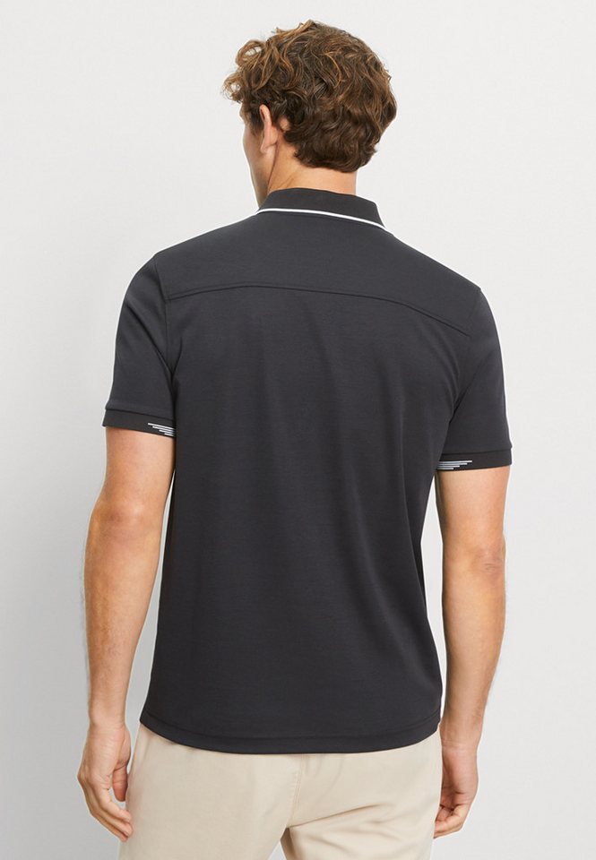 OLYMP Poloshirt OLYMP Casual Wirk, Polo – Bild 4 von 5