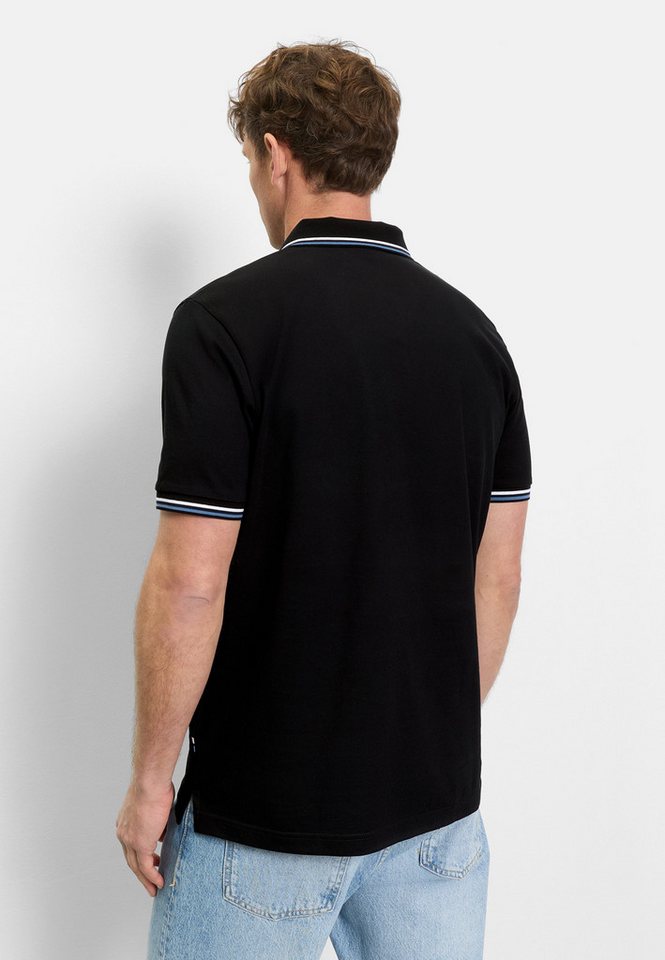 OLYMP Poloshirt OLYMP Casual Wirk, Regular Fit – Bild 4 von 5