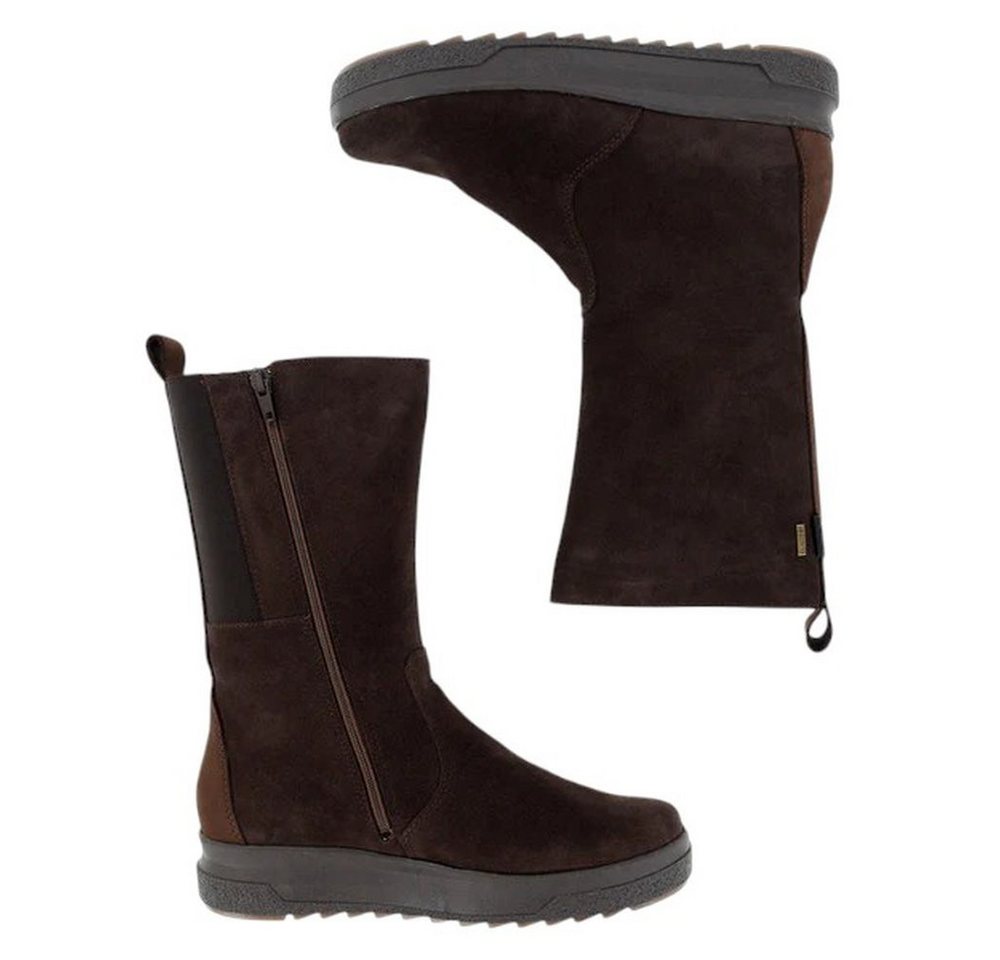 Pomar UTU GTX (Wildleder, wasserdicht, extrem warm, gefüttert) dunkelbraun Winterstiefel – Bild 3 von 5