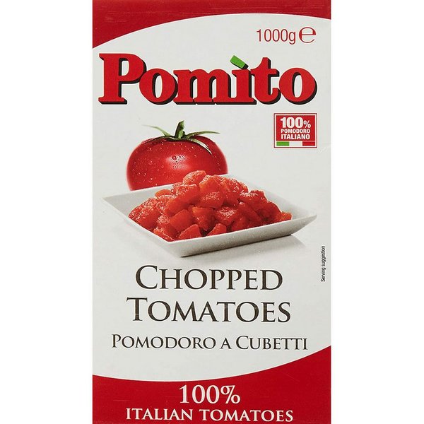 Pomito Saucen, Pomito Tomatenfruchtfleisch in Stücken Tomaten aus Italien 1000g