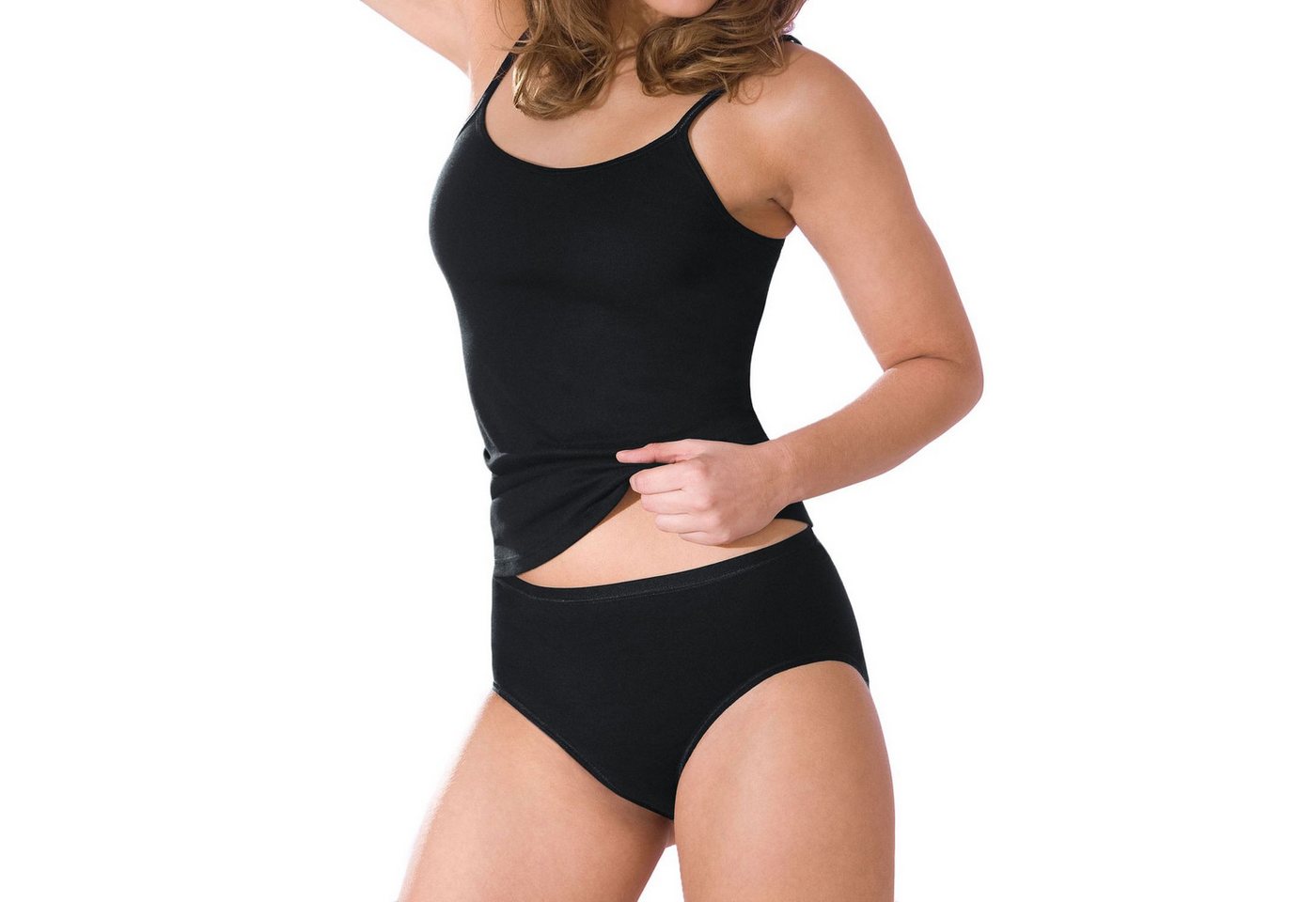 Pompadour Slip mit flachen Nähten, ohne Seitennähte im 5er Pack – Bild 3 von 5