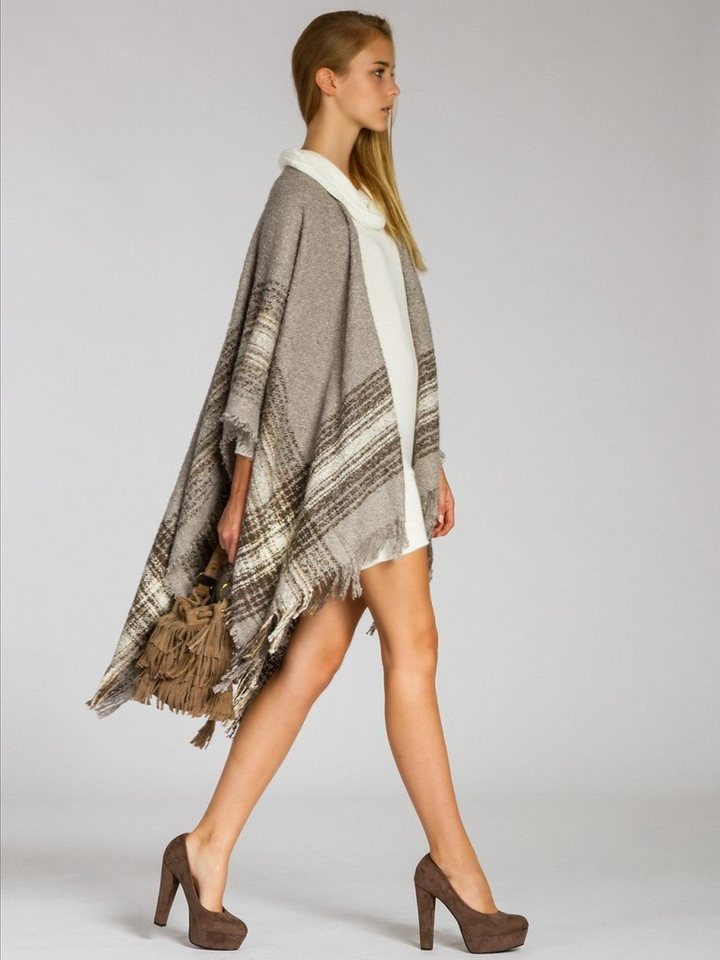 Caspar Poncho Caspar PON010 Damen Poncho – Bild 4 von 5