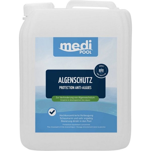 mediPOOL Poolpflege mediPool - Algenschutz 5,0 l