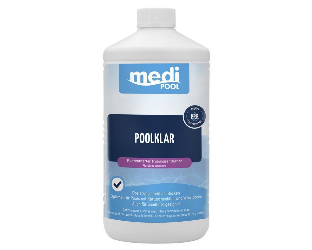 mediPOOL Poolpflege mediPOOL PoolKlar 2x 1L, (Spar-Set) – Bild 5 von 5
