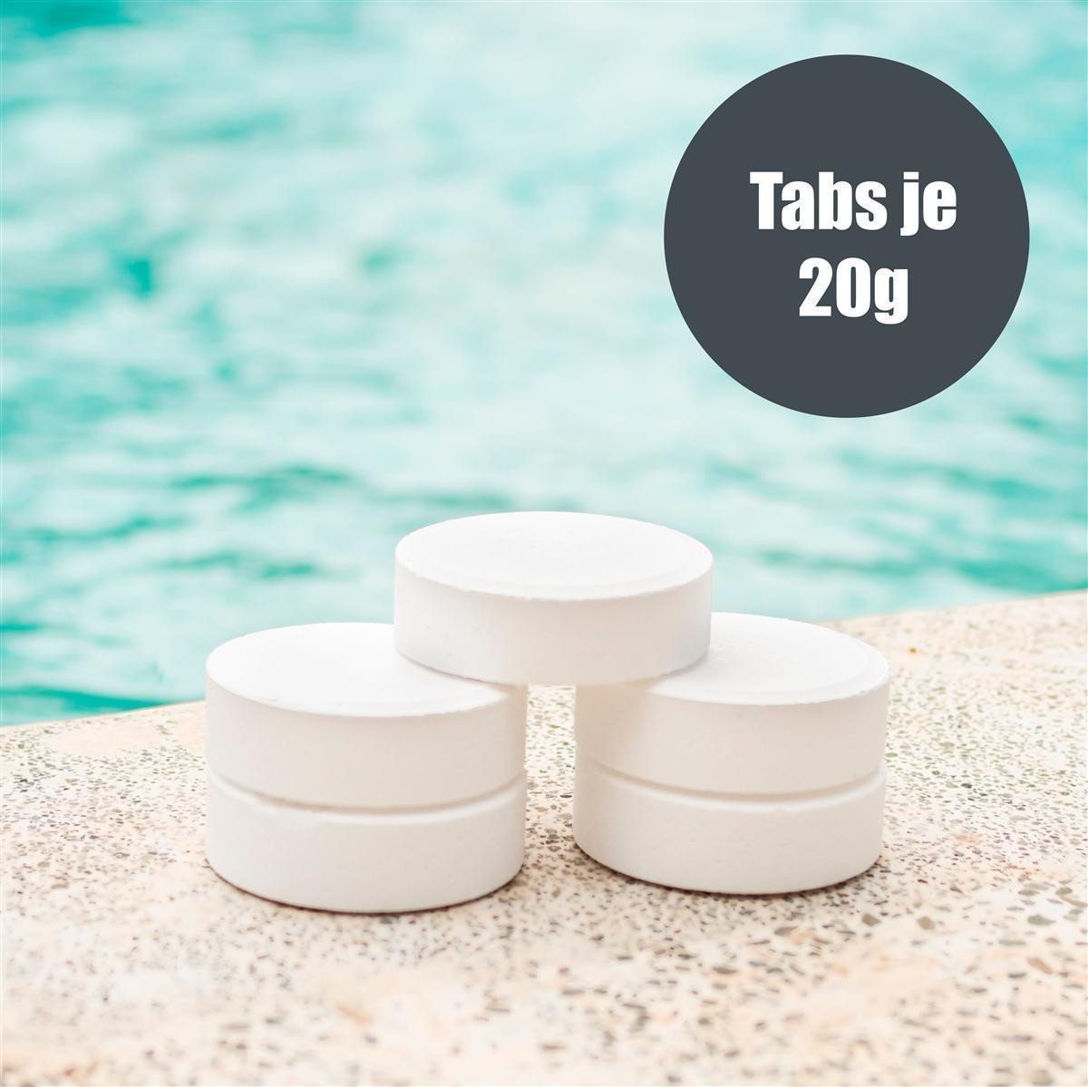 mediPOOL Poolpflege mediPOOL Schnell-ChlorTabs 1 kg, (Spar-Set) – Bild 3 von 5