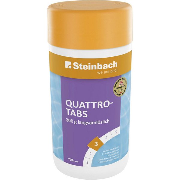 Steinbach Poolpflege Steinbach Poolpflege Quattrotabs Tabs 1 kg