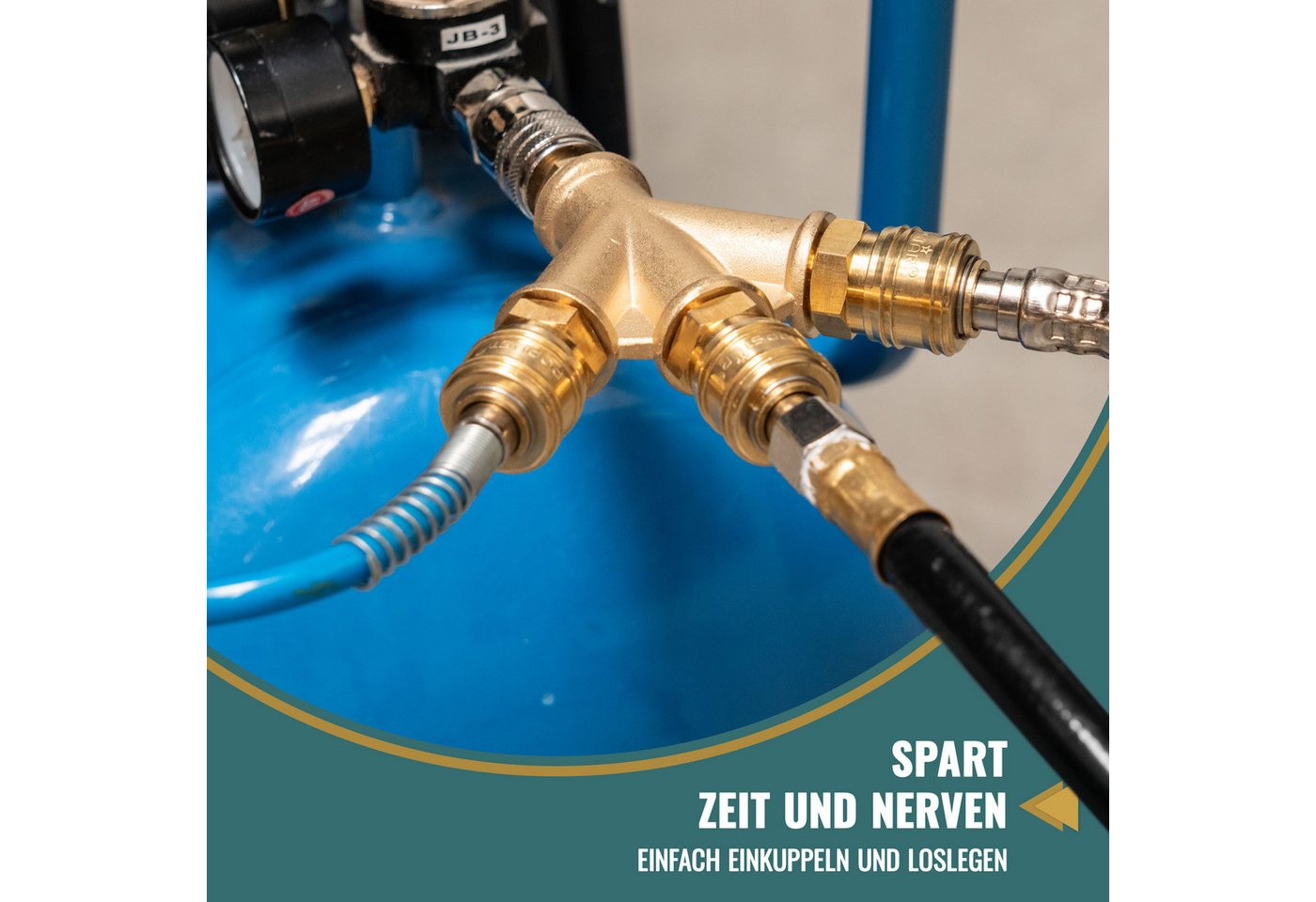 Poppstar Druckluftgeräte-Set, 1-tlg. – Bild 5 von 5